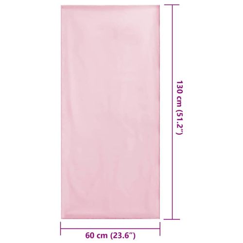 Външни кърпи за стол 2 pcs Розово 130 x 60 см