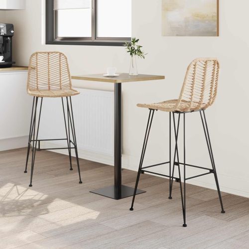 Бар стол 2 pcs 44 x 52 x 111 см Раци и желязо