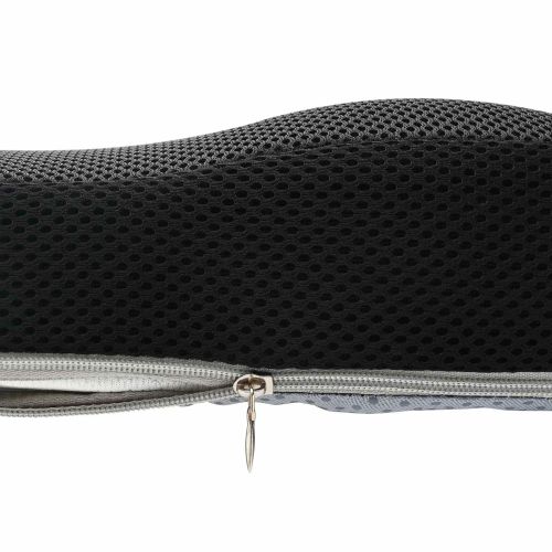 Възглавница за сядане Черен 47 x 36,5 x 8 см Мемори пяна