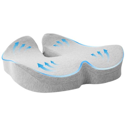 Възглавница с възглавница Светлосиво 50 x 43 x 10 см Памук