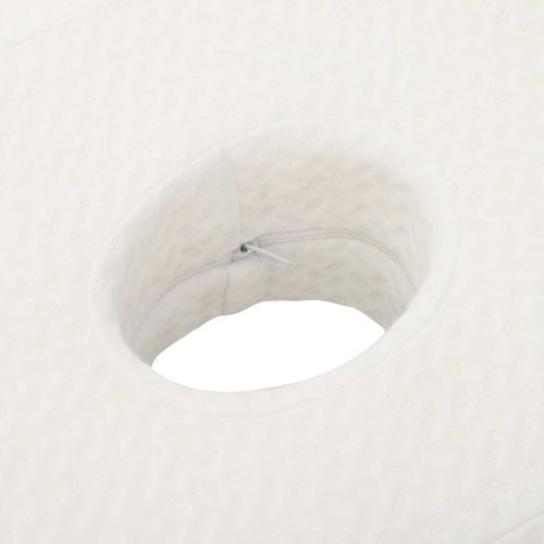 Възглавница за врат Бял 53 x 35 x 11 см Мемори пяна