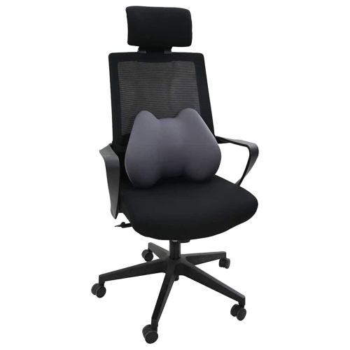 Възглавница за гръб Регулирума Сив 40 x 32 x 14 см Мемори пяна