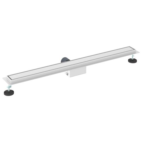 2 в 1 душов дренаж Сребрист 100 cm Неръждаема стомана 304