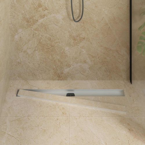 Душ канал 2-в-1 с 360° сифони Сребрист 90 cm