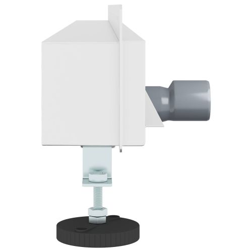 Стенен душов отвод Сребрист 100 cm Неръждаема стомана 304