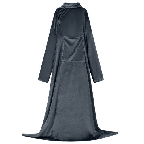 Одеяло с качулка Морски син F Фланела