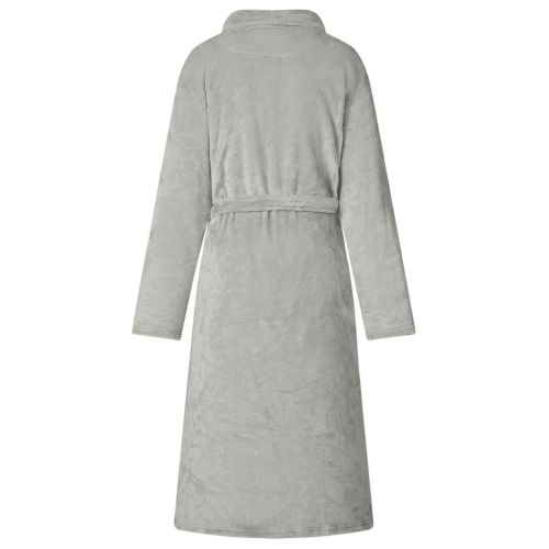 Халат без качулка Сив xxxl Фланела