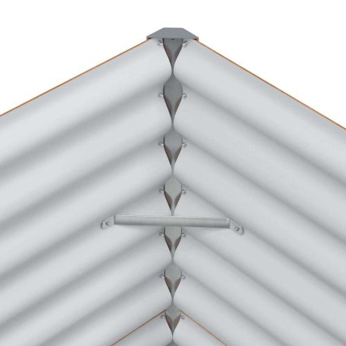 Градинска повдигната леха 485 x 100 x 68 см