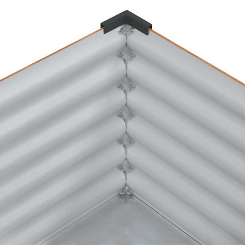 Градинска саксия Светло кафяво 100 x 45 x 90 см