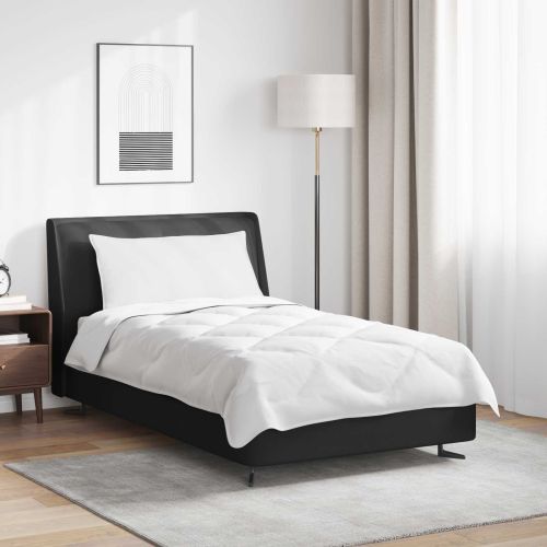 Завивка с възглавница 2 pcs Бяло Микрофибър