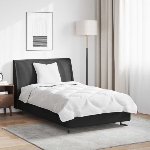 Комплект завивки с възглавница 2 pcs Бяло Микрофибър