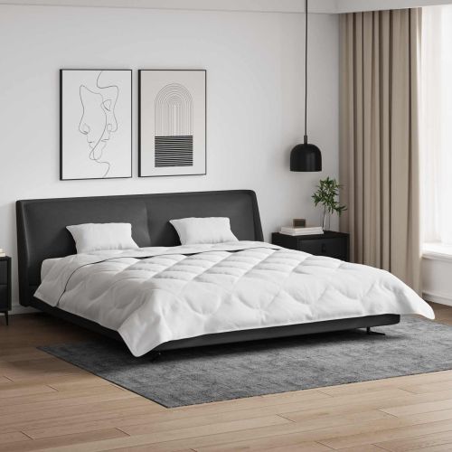 Завивка с възглавница 3 pcs Бяло Микрофибър