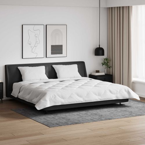 Дюна с Възглавници с възглавница 3 pcs Бяло Микрофибър и пух