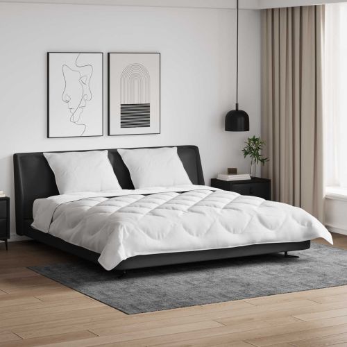 Дюна с Възглавници с възглавница 3 pcs Бяло Микрофибър