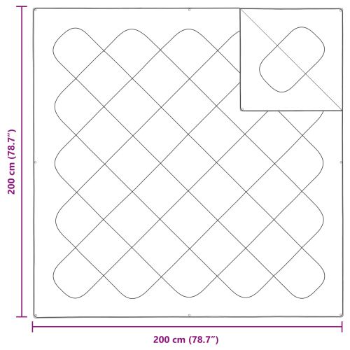 Завивка с възглавница 3 pcs Бяло Микрофибър