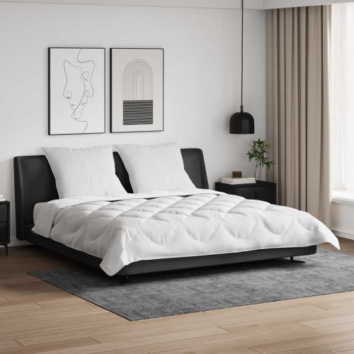 Завивка с възглавница 3 pcs Бяло Микрофибър