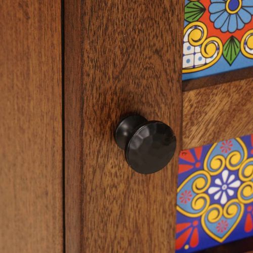 Шкаф за баня със съхранение с врата Орех 38 x 33 x 58 см