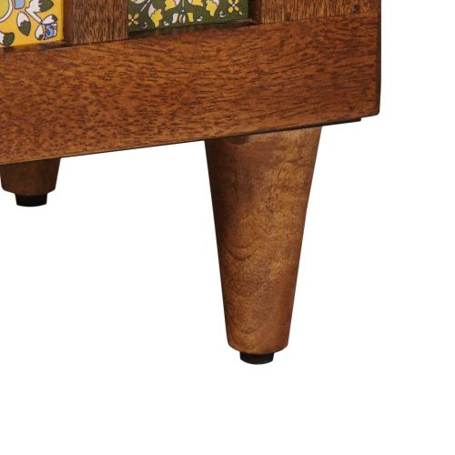 Шкаф за баня със съхранение с врата Орех 38 x 33 x 58 см