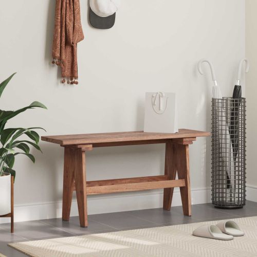 Пейка Естествен 100 x 30 x 51 см Масивна регенерирана дървесина