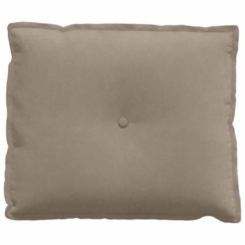Възглавница за гръб Таупе 60 x 50 cm Микрофибърна тъкан