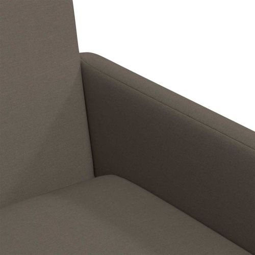 Обедени столове с колела 2 pcs Светлосиво 57 x 67 x 95 см Лен