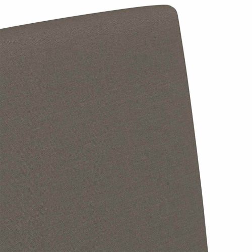 Обедени столове с колела 2 pcs Светлосиво 57 x 67 x 95 см Лен