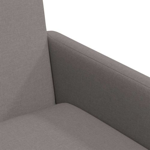 Обедени столове 2 pcs Таупе 57 x 67 x 95 см текстил