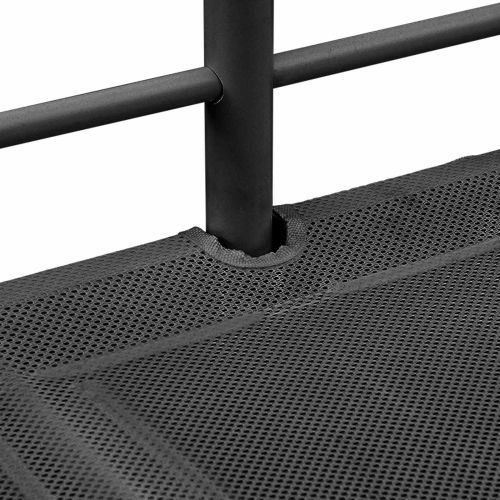 Легло на двуетажно легло за деца Черно и розово 90 x 200 cm