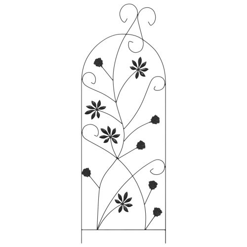 Градска ограда с заключване 3 pcs Черно 112 x 39,5 см Стомана