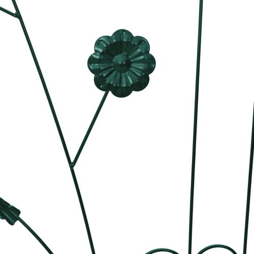 Градска ограда 3 pcs Зелен 110 x 40 cm Стомана