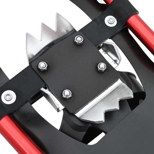 3 в 1 снежни обувки Червен и Черен 63 x 21 см Алуминий и HDPE