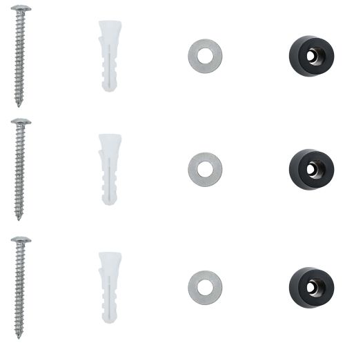 Стенно монтирана пощенска кутия с врата Зелен 29 x 13 x 41 см