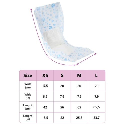 Еднократна пелена за кучета мъже 30 pcs Бял XS