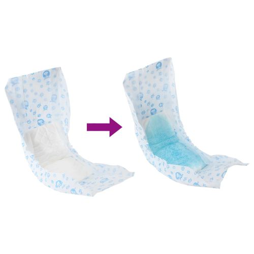 Еднократна пелена за кучета мъже 50 pcs Бял XS