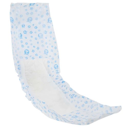 Еднократна пелена за кучета мъже 30 pcs Бял S