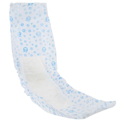 Еднократна пелена за кучета мъже 30 pcs Бял M