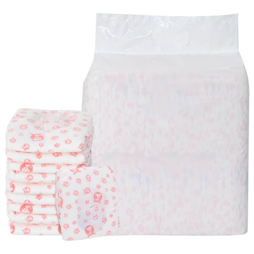 Еднократна дамска пелена за кучета 50 pcs Бял S