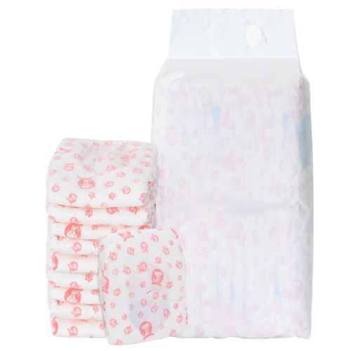 Еднократна дамска пелена за кучета 30 pcs Бял M