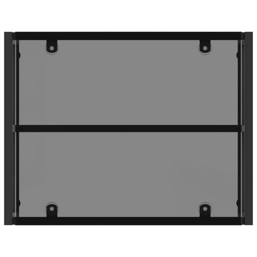 Комплекти мебели с възглавница 3 pcs Черен и Туркоаз Ратан