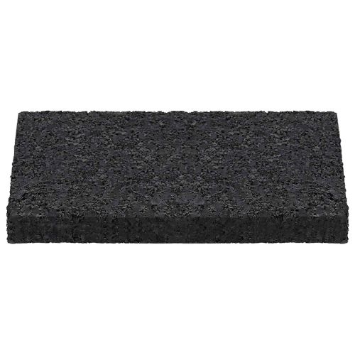 Подложка от гумена гранулат Черен 6 x 9 x 0,8 см Каучук