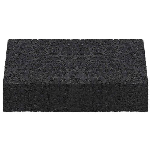 Подложка от гумена гранулат 25 pcs Черен 9 x 6 x 2 см Каучук