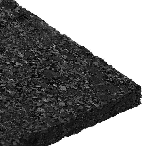 Подложка от гумена гранулат Черен 6 x 9 x 0,6 см Каучук