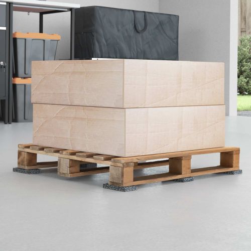 Ролка с гранулат от каучук Черен 200 x 10 x 0,6 см Каучук