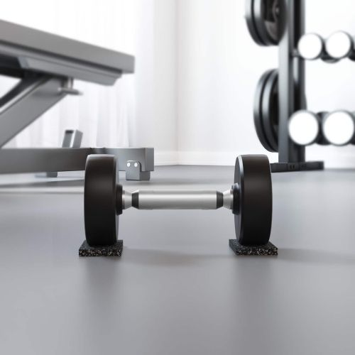 Гумена валяк Черно 2000 x 10 x 0,8 см Каучук