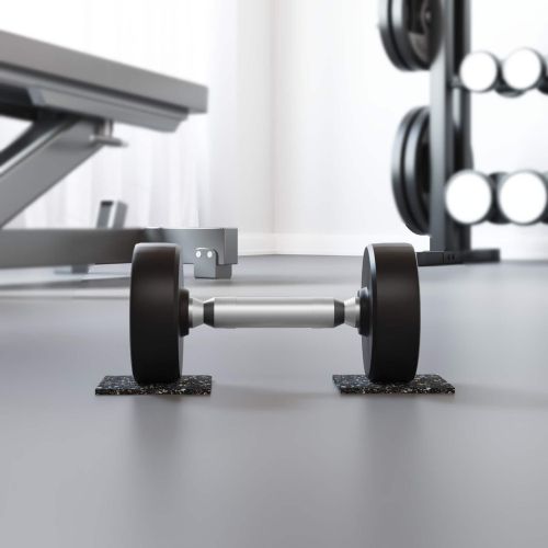 Гумена валяк Черно 2000 x 12 x 0,3 см Каучук