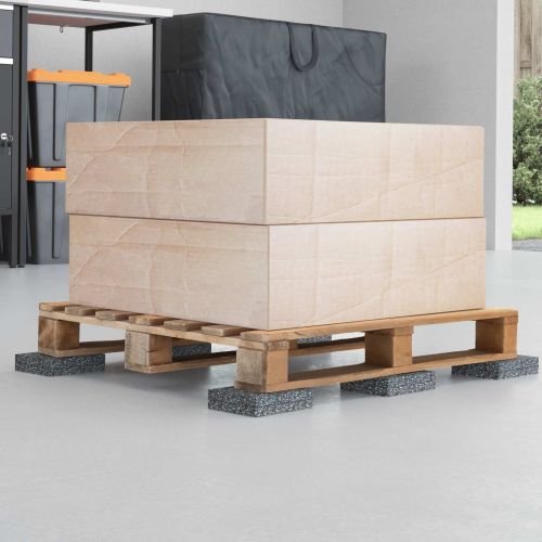 Ролка с гранулат от каучук Черен 200 x 12 x 0,8 см Каучук