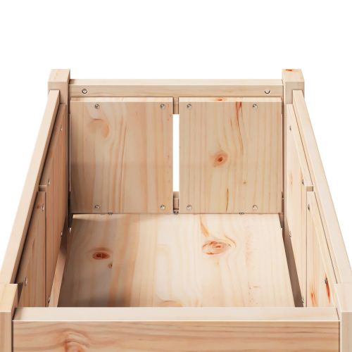 Градинска саксия Природа 50 x 50 x 70 cm Солидно борово дърво