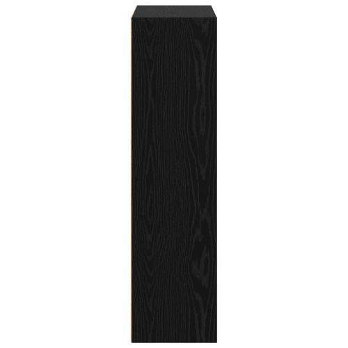 Рафт за книги Черния дъб 80 x 30 x 114 см Инженерно дърво