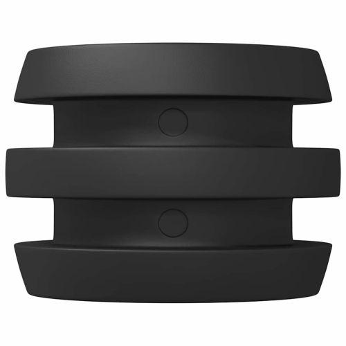 Буфери за маса за футбол 16 pcs Черен 3 x 3 x 2 см TPE