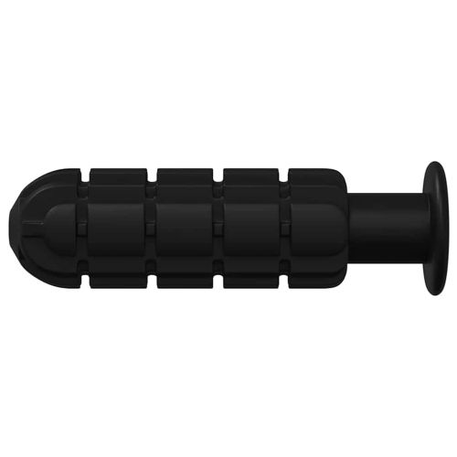 Дръжки за футболна маса 10 pcs Черен 2,8 x 2,8 x 9,3 см ПП